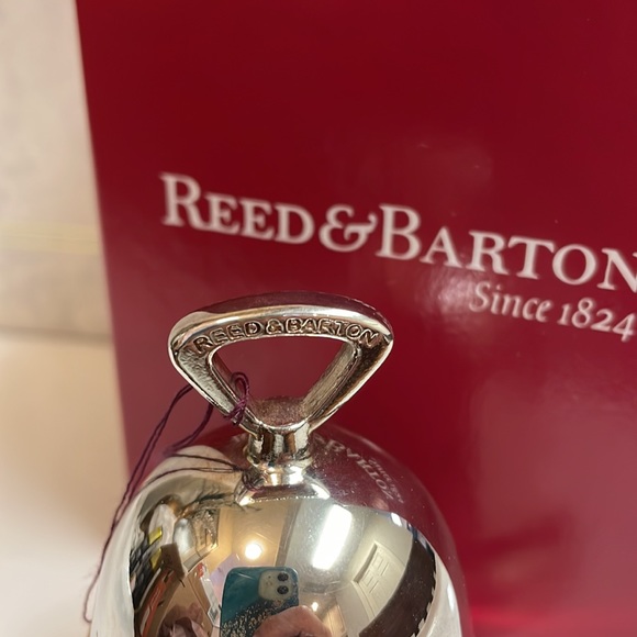 Silver plate Reed and Barton Christmas Bell 🔔 - Picture 5 of 7